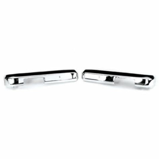 Escort Mk2 Front 1/4 Bumpers - Chrome - Pair (FACTORY SECOND)