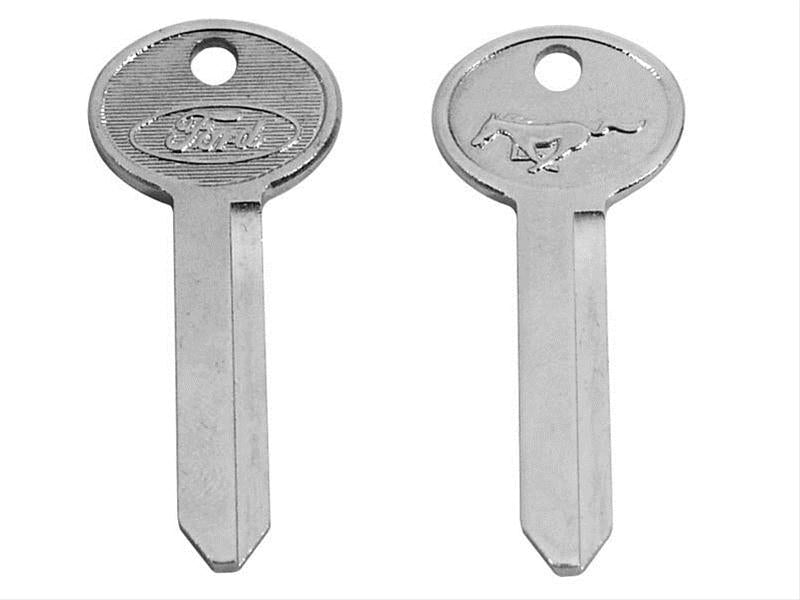 Mustang Pony Key Blank - Trunk & Glovebox 67-73