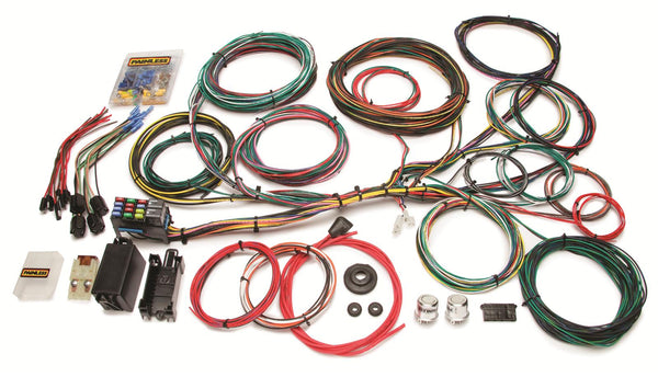 Painless 21 Circuit Ford Colour Coded Wiring Harness Kit 66-73